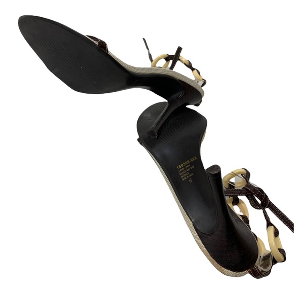 Colin Stuart pointy toe high heels sandals size 7.5 - Picture 4 of 4